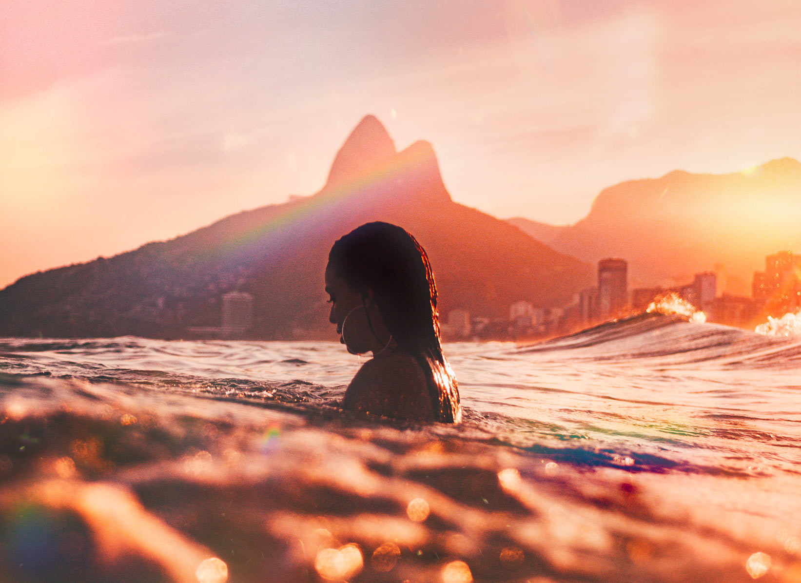 The mesmerizing sunset